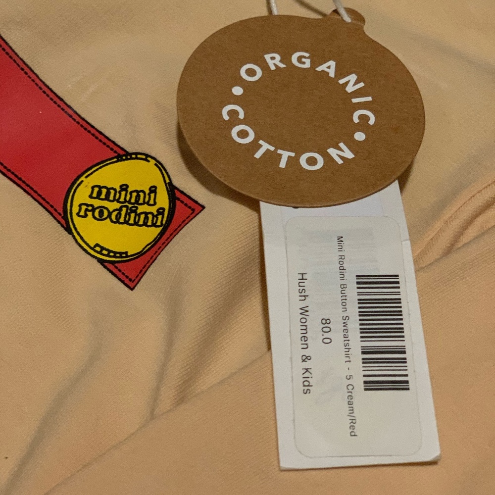 Mini Rodini Button Sweatshirt - Picture 2 of 3